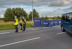 Horror na głównej drodze w Suwałkach. Motocyklista został przepołowiony