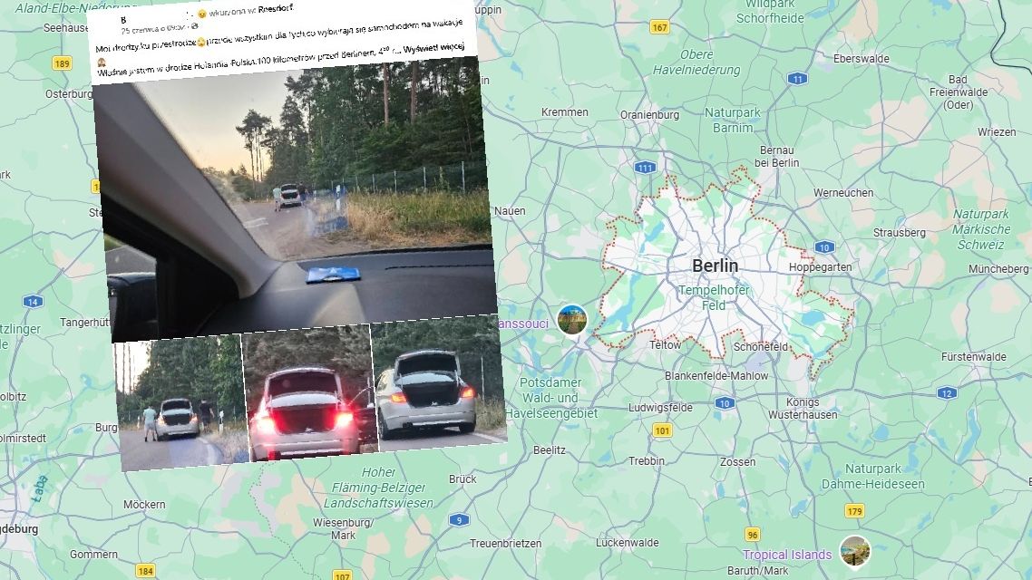 Polka ofiarą napaści pod Berlinem