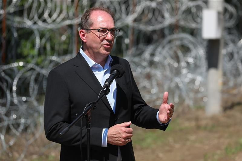 Połowce, 21.07.2025. Minister spraw wewnętrznych Niemiec Alexand