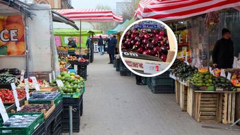 Poszła na targ. Złapała się za głowę. Tyle chcą za kilogram czereśni