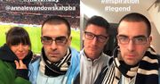 Nowy-stary Quebonafide pozuje do selfie z Lewandowskimi: "Inspiracja, legenda"