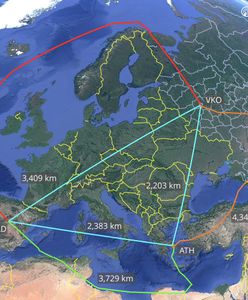 Samolot Rosjan zmuszony do "objazdu". Nadłożyli 15 tys. km