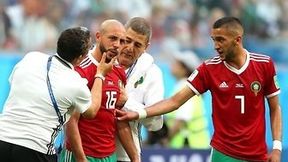 Mundial 2018. Ledwo trzymał się na nogach, ale chciał grać. Zobacz zamroczonego Amrabata (galeria)