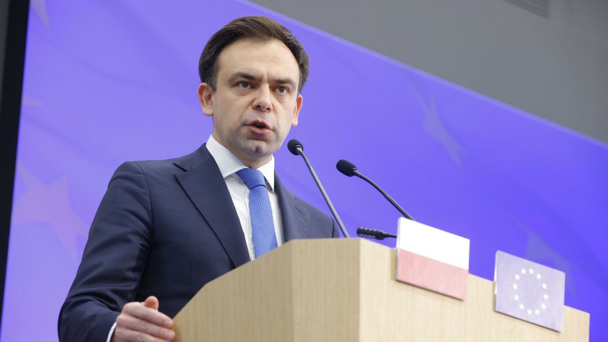 Minister finansów Andrzej Domański