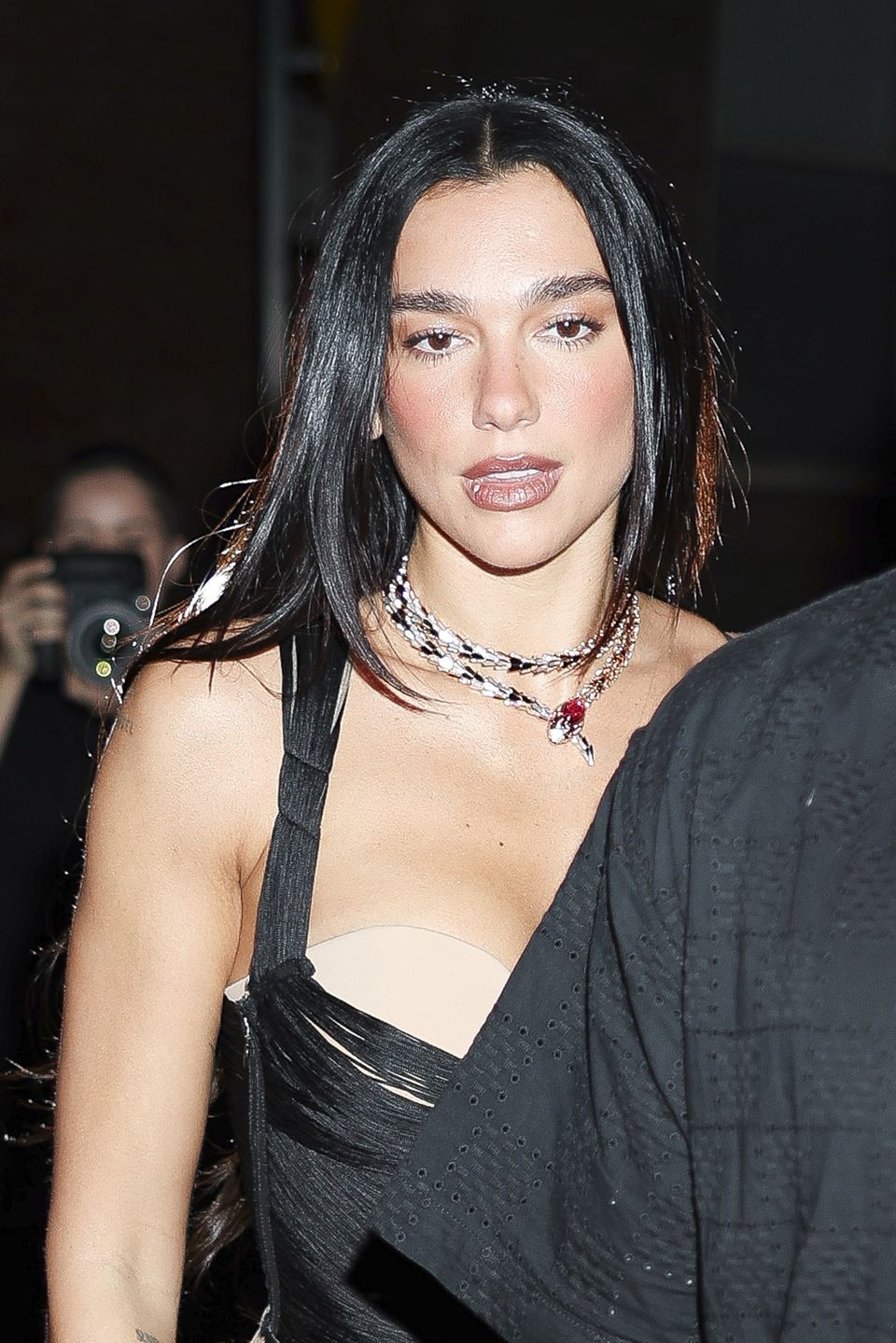 Dua Lipa na nowojorskim tygodniu mody