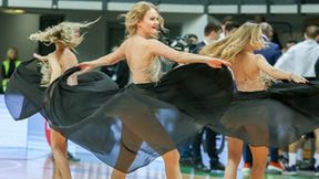 Cheerleaders Zielona Góra w meczu z Niżnym Nowogród (galeria)