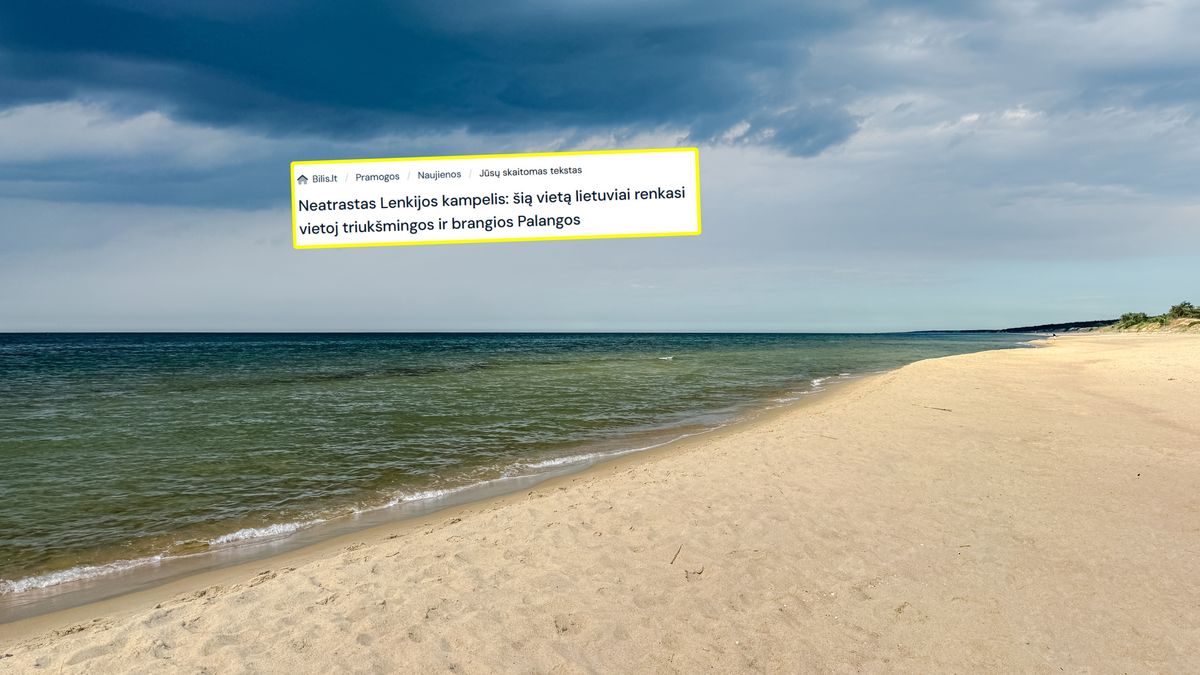 Litwini pokochali miejscowość nad polskim Bałtykiem.