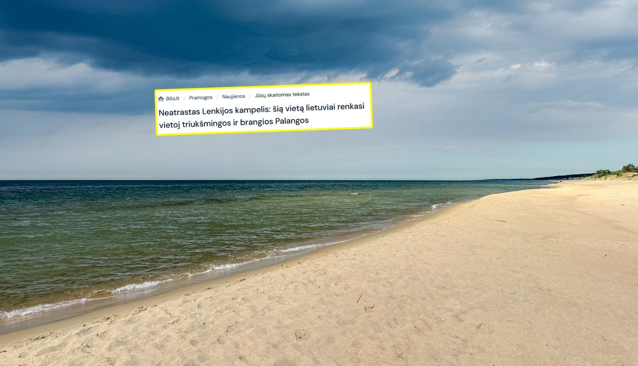 Litwini mają raj w Polsce. "Nieodkryte zakątki" nad Bałtykiem