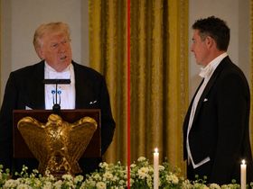 Trump nagle zwrócił się do sportowca