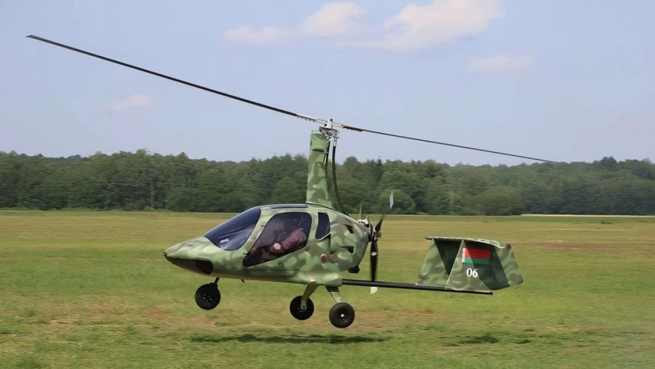 Białoruski "Jastrząb" w trakcie ćwiczeń