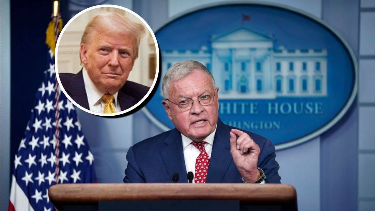 Donald Trump i gen. Keith Kellogg