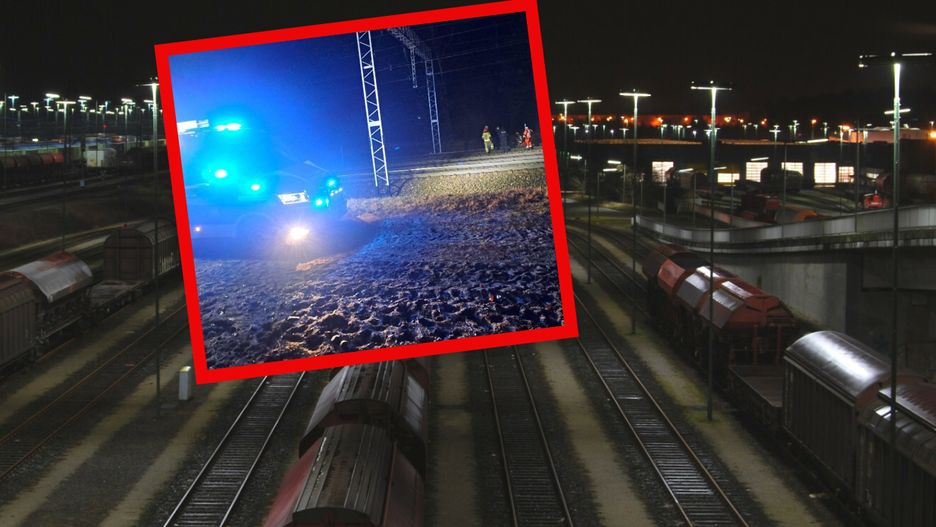 24-latek zginął pod kołami pociągu.