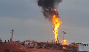 Rosyjski atak na Izmaił. Płonie turecki tankowiec