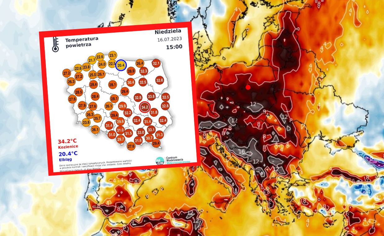 Upały przechodzą nad Europą