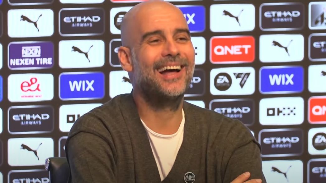 YouTube / Screen / Manchester City / Na zdjęciu: Pep Guardiola