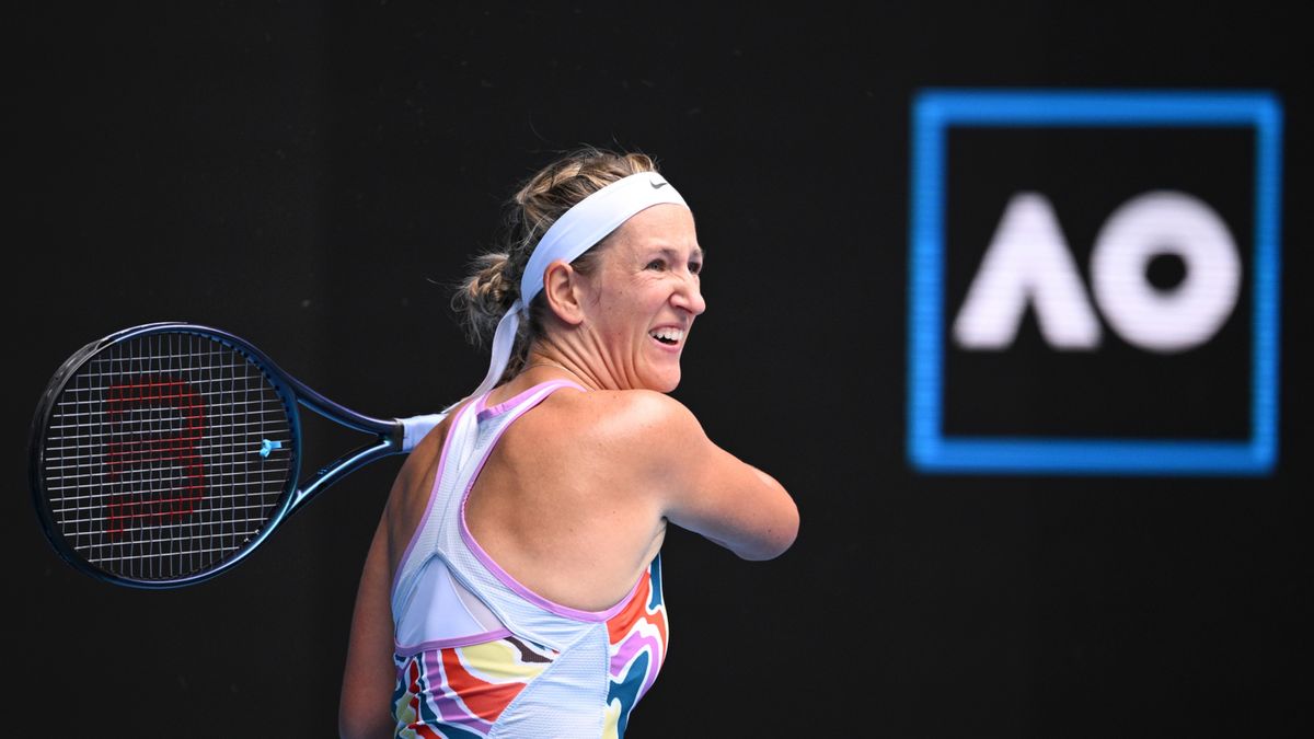 PAP/EPA / JAMES ROSS / Na zdjęciu: Wiktoria Azarenka
