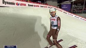 PŚ, Wisła: skok Stefana Huli (kwalifikacje)