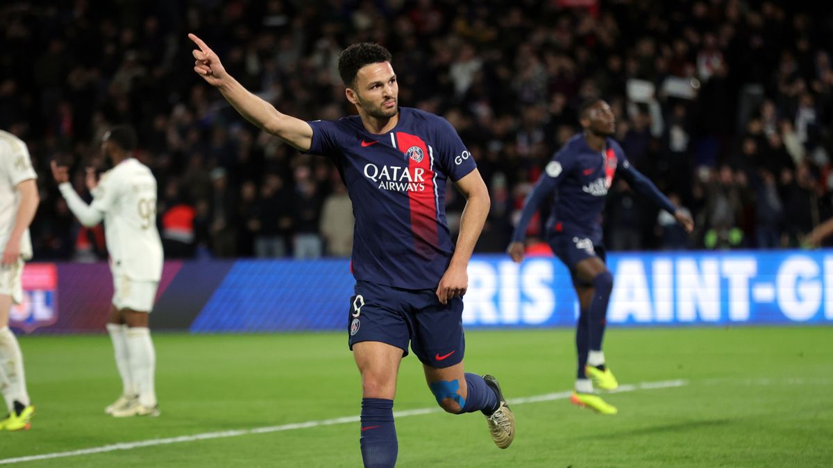 PAP/EPA / Teresa Suarez / Mecz Ligue 1: Paris Saint-Germain - Olympique Lyon