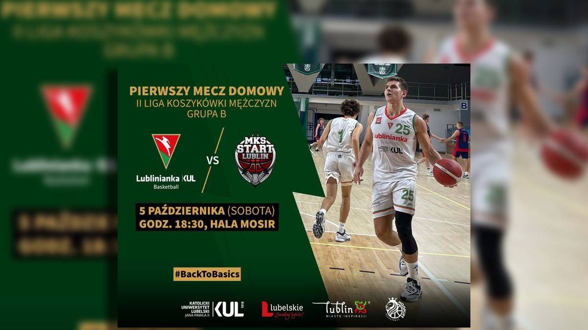 grafika Lublinianka KUL Basketball