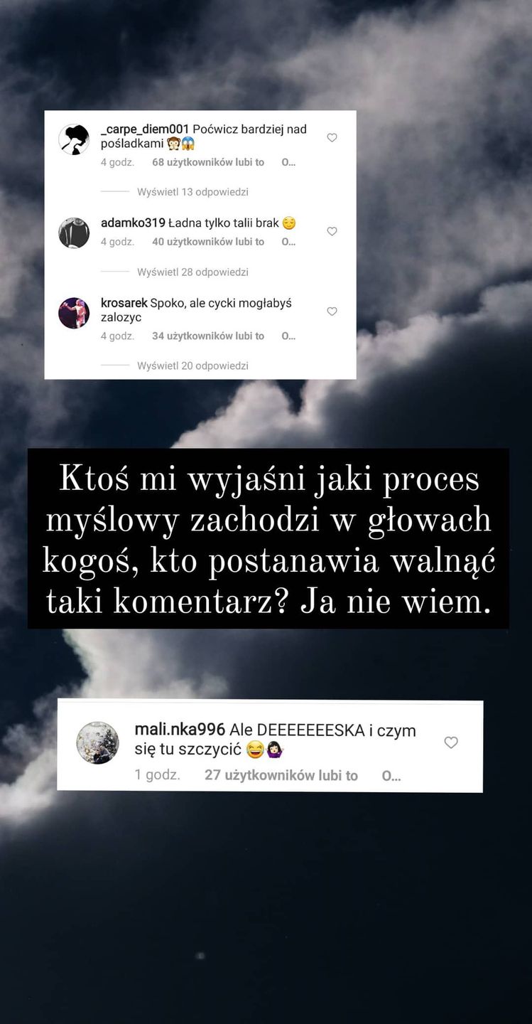 Marta Grzegorzak rozprawia się z hejtem