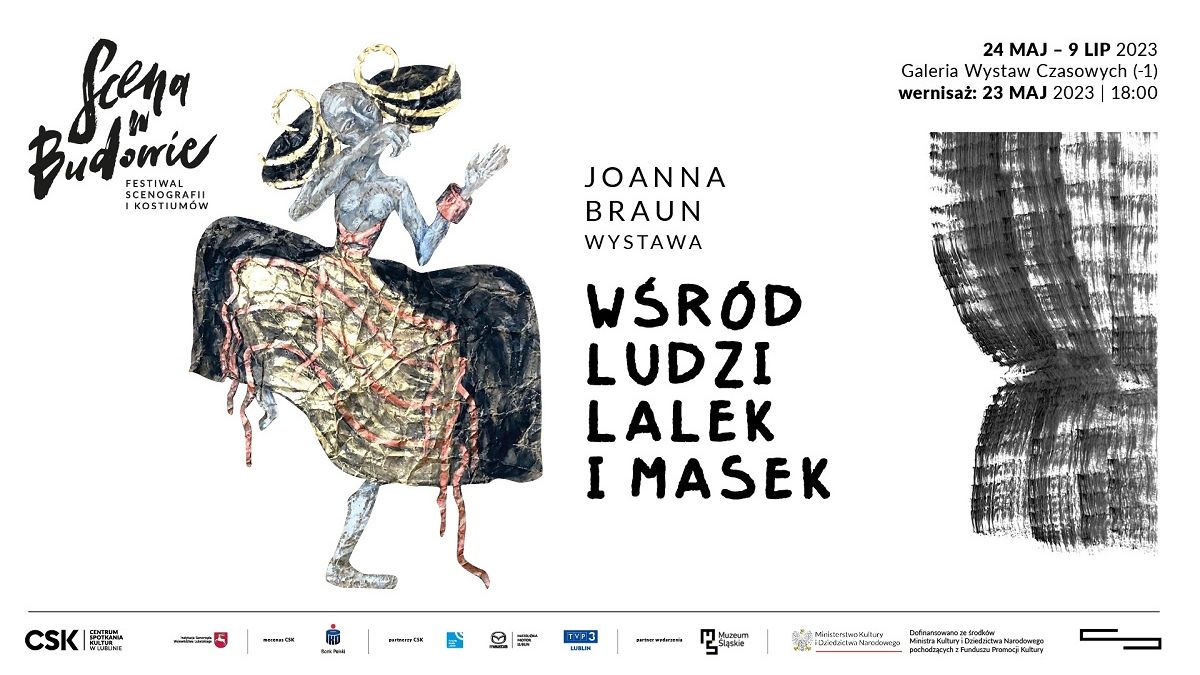 Wystawa „Wśród ludzi, lalek i masek” Joanna Braun
