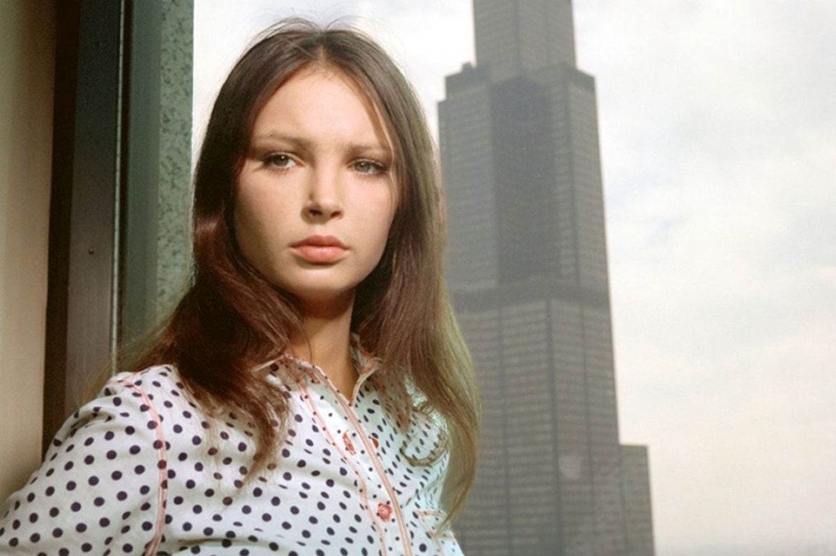Anna Dymna w Chicago w 1976 r.