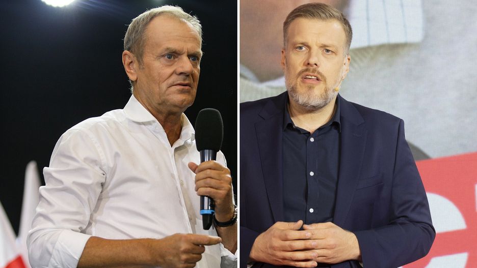 Donald Tusk i Adrian Zandberg. Polityków wiele różni