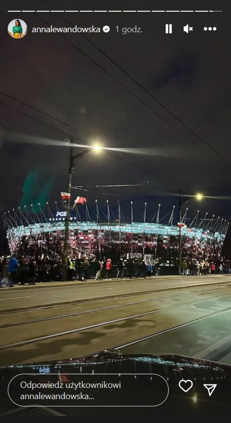 Stadion Narodowy okiem Lewandowskiej