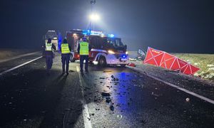 Czołowe zderzenie Mercedesa i Alfy Romeo. Policja pilnie szuka świadków