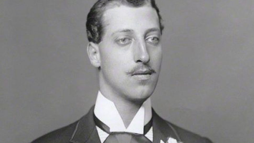 Albert Wiktor, książę Clarence i Avondale, wnuk królowej Wiktorii i syn Edwarda księcia Walii.