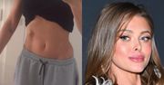 Joanna Opozda pokazuje brzuch po GŁODÓWCE: "48h na spontanie"