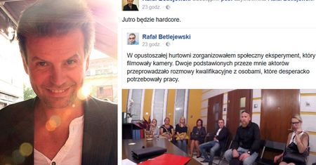 Dziennikarz TTV poniżył zdesperowanych ludzi! Udawał, że da im pracę…