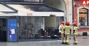 Wrocław: Pożar na Rynku. Wybuchła butla z gazem, w ogniu stanął ogródek jednej z restauracji