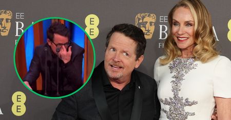 Michael J. Fox pojawił się na scenie. Widownia poderwała się z miejsc