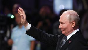 Putin pojawił się na stadionie. Okazją nietypowe igrzyska
