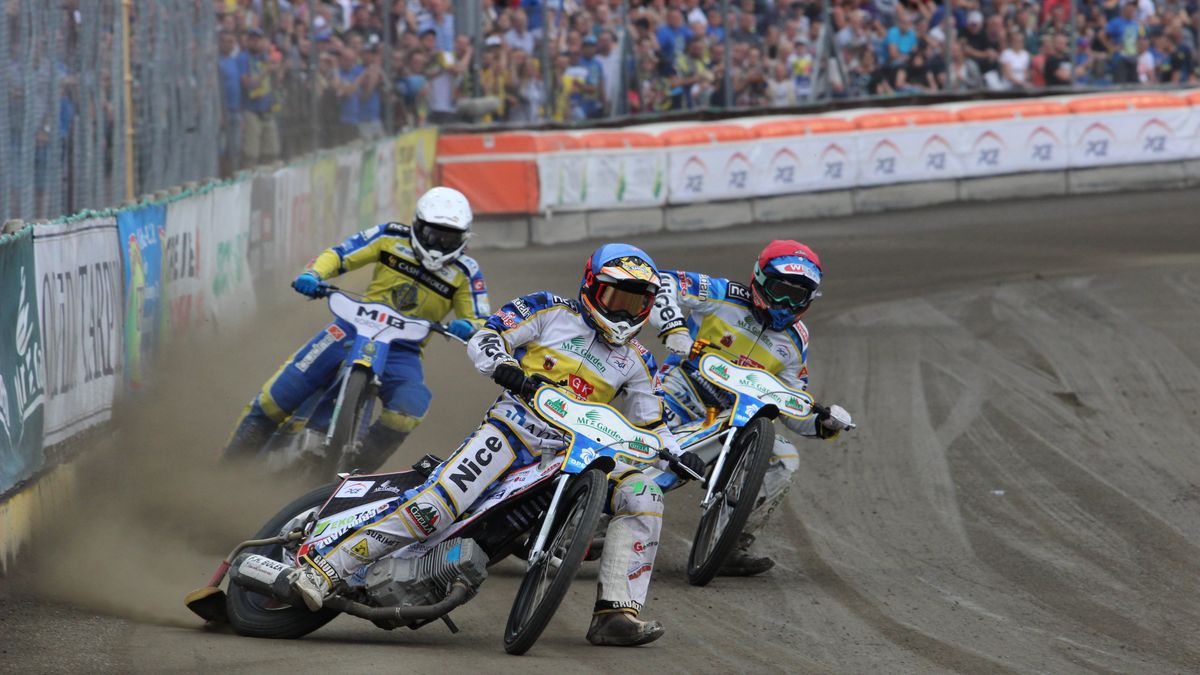 WP SportoweFakty / Łukasz Łagoda / Żużlowcy MRGARDEN GKM-u Grudziądz