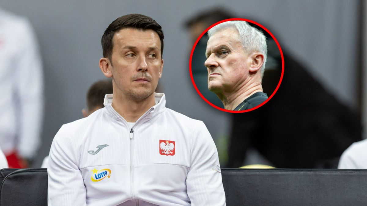 Getty Images / Foto Olimpik/NurPhoto/Marcin Golba / Na zdjęciu: Dawid Celt i Michał Listkiewicz (w kółku)