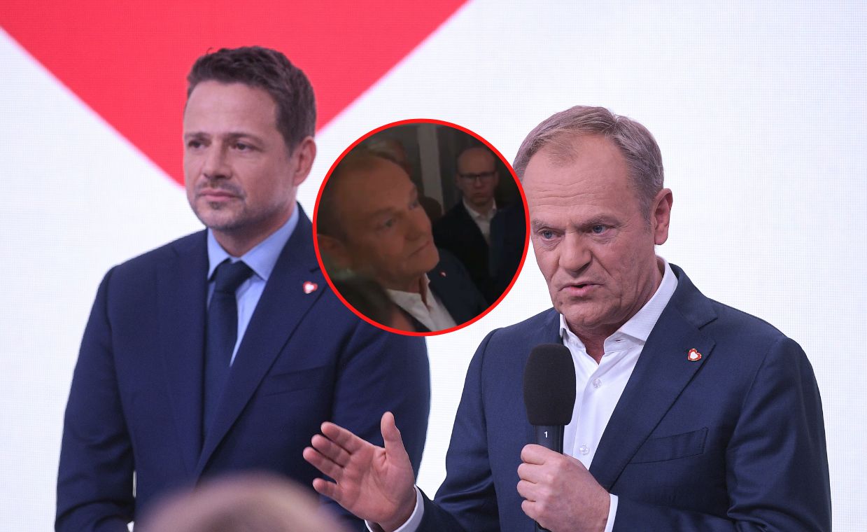 Co Donald Tusk myśli o wyniku wyborów? Mina mówi wszystko