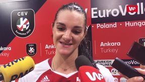 Mistrzostwa Europy siatkarek. Malwina Smarzek-Godek: Chciałoby się więcej. Nie cieszymy się z czwartego miejsca