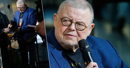 Jak się czuje Wojciech Mann? Zdjęcia mogą budzić niepokój, ale dziennikarz uspokaja