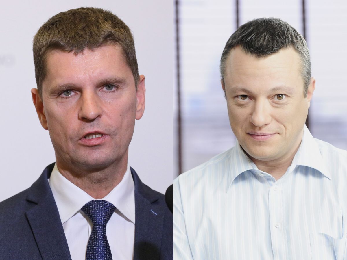 Szef MEN Dariusz Piontkowski zadał zaskakujące pytanie dziennikarzowi TVN