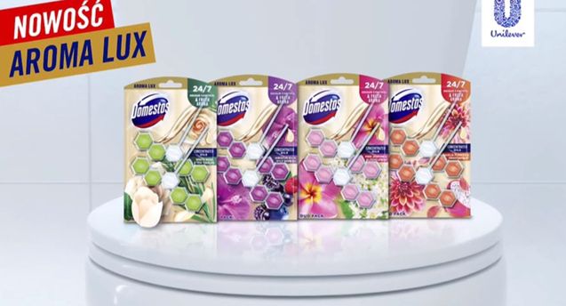 W reklamie marki Domestos po raz pierwszy kobiecy głos