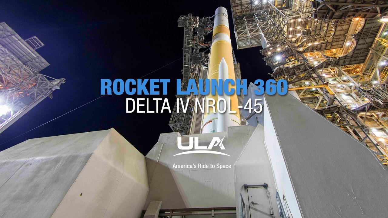 Wideo, które trzeba zobaczyć - start rakiety Delta IV w 360 stopniach