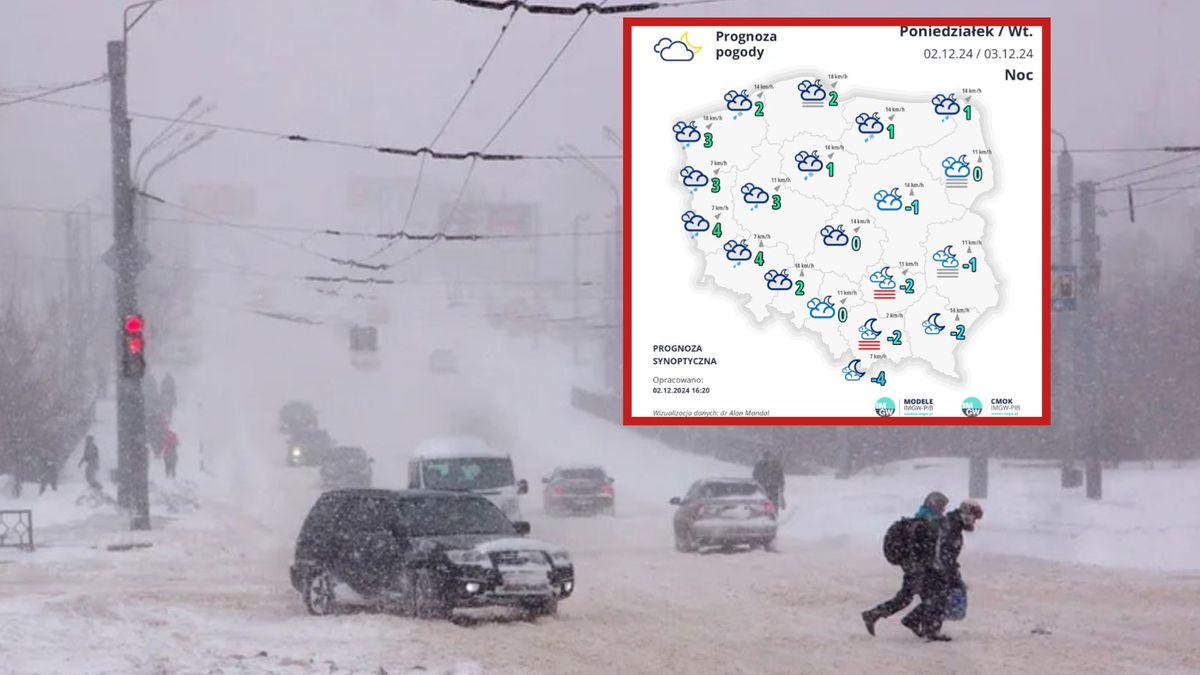 Front atmosferyczny przyniesie zmiany: opady i zachmurzenie nad 