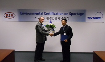 Kia Sportage wyrniona certyfikatem ISO 14040