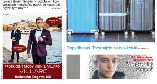 Siedziba „Gazety Radomszczańskiej” zamknięta, redakcja choruje na koronawirusa. Ukazał się numer z przedrukami