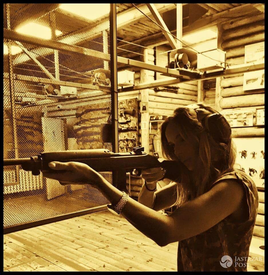 Agnieszka Włodarczyk na strzelnicy