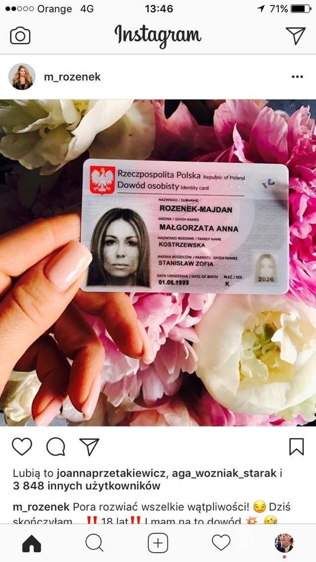 Małgorzata Rozenek urodziny