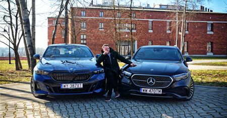 Test wideo: BMW Serii 5 vs. Mercedes Klasy E — tak konkuruje premium