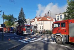 Pożar w Koszalinie. Ewakuacja 10 osób z budynku przedszkola